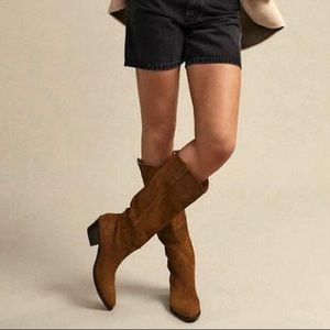 Naughty Monkey Suede Tall Boots